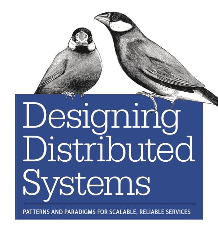 Logo Designing Distributed Systems by Brendan Burns