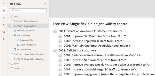 Power Apps Tree Control – Canviz